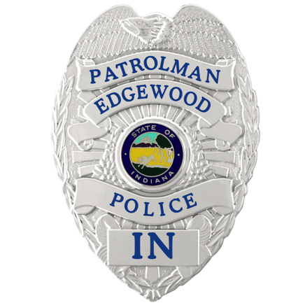[EDGWD-B1549-PM] Edgewood PD Patrolman Shirt Badge
